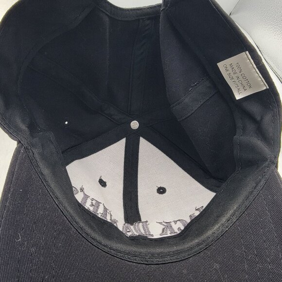 Jack Daniels Black Baseball Cap Embroidered Logo Adjustable Casual Outdoors - Picture 8 of 9